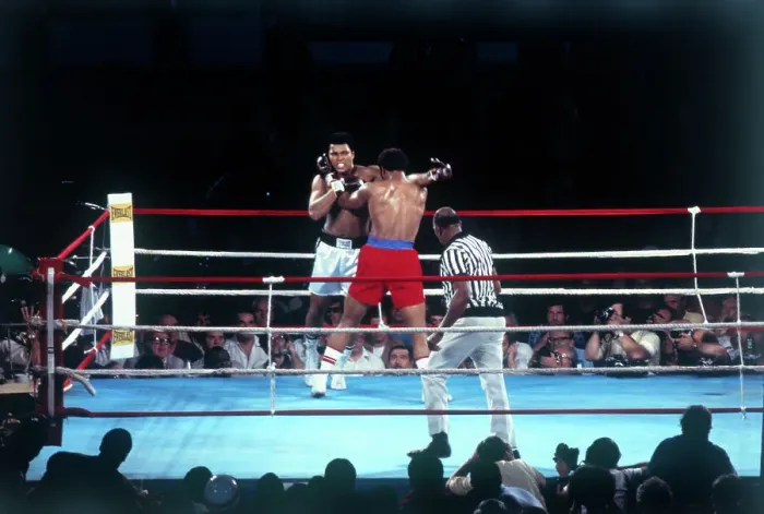 Framed Print : Muhammad Ali Boxing George Foreman