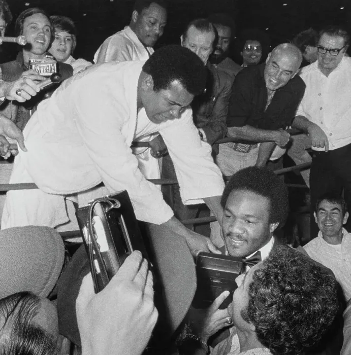 Framed Print : Muhammad Ali And George Foreman