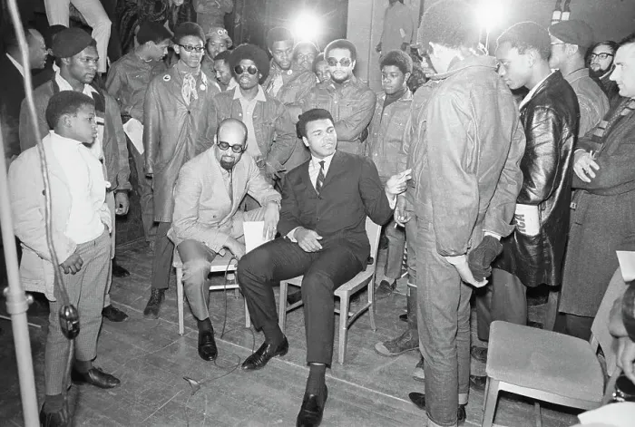 Framed Print : Muhammad Ali Inspecting Uniform of Guard Framed Print : Muhammad Ali Inspecting Uniform of Guard