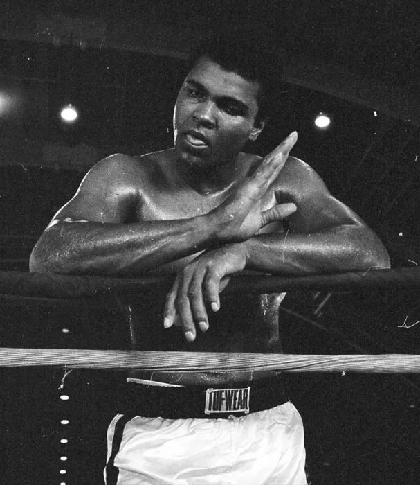 Framed Print : Muhammad Ali In Training Framed Print : Muhammad Ali In Training