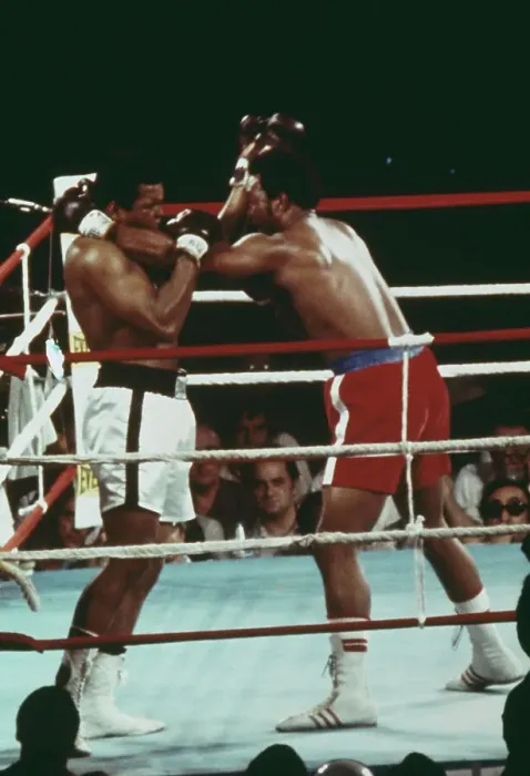 Framed Print : Muhammad Ali Vs George Foreman Framed Print : Muhammad Ali Vs George Foreman