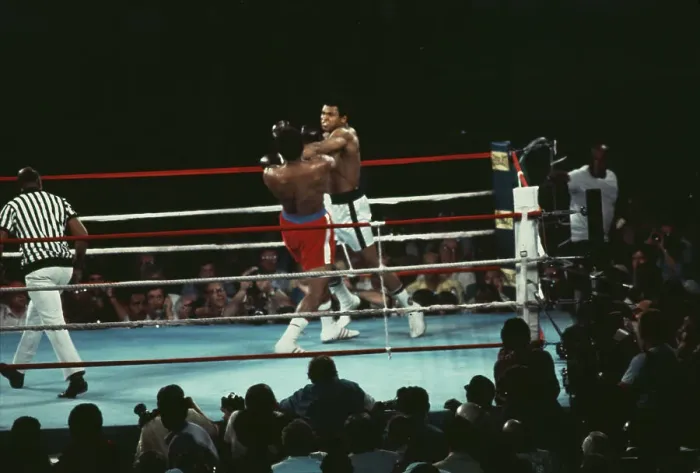 Framed Print : Muhammad Ali Vs George Foreman Framed Print : Muhammad Ali Vs George Foreman