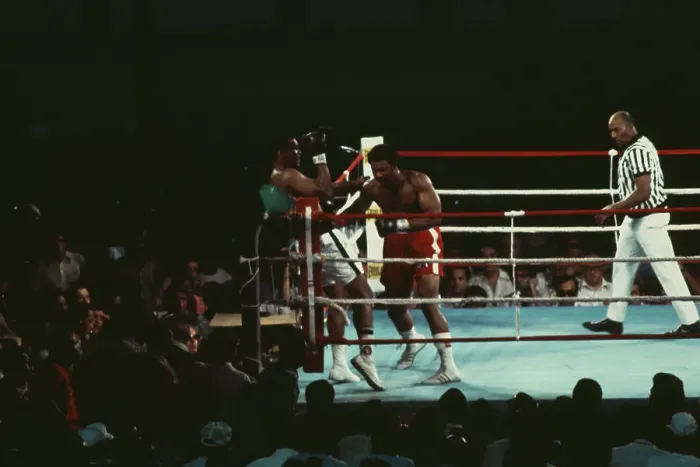 Framed Print : Muhammad Ali Vs George Foreman Framed Print : Muhammad Ali Vs George Foreman