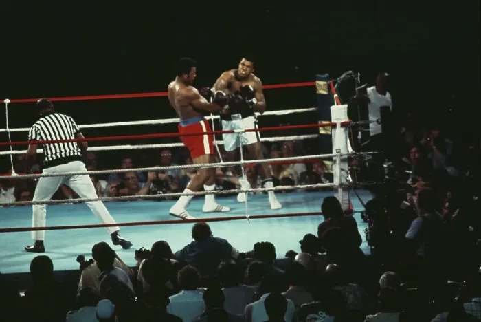 Framed Print : Muhammad Ali Vs George Foreman Framed Print : Muhammad Ali Vs George Foreman