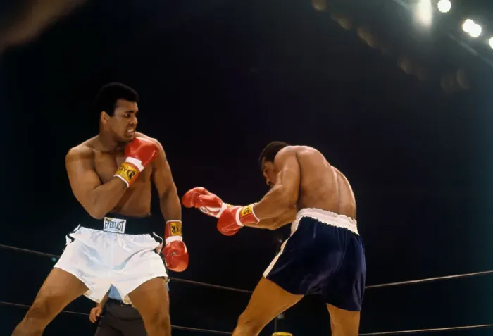 Framed Print : Muhammed Ali and Ken Norton Boxing Framed Print : Muhammed Ali and Ken Norton Boxing