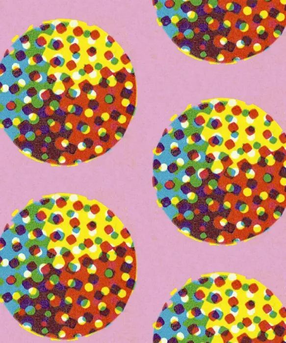 Framed Print : Multi Colored Dots Framed Print : Multi Colored Dots