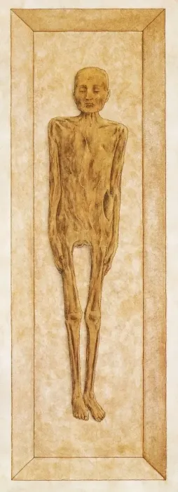 Framed Print : Mummified pharaoh encased in coffin Framed Print : Mummified pharaoh encased in coffin