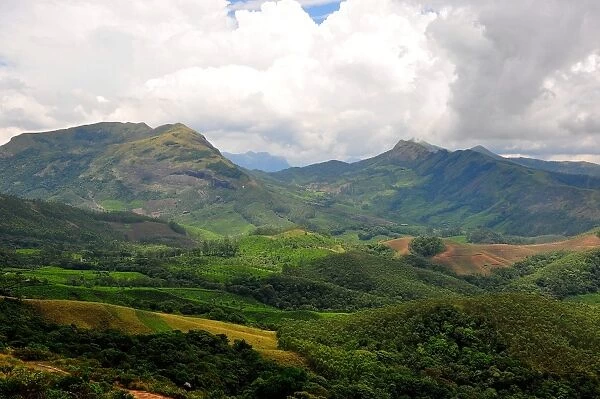 Munnar hill station located in the western Ghats of Idukki district of Kerala