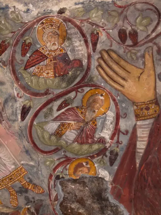 Framed Print : Mural in Sumela Monastery near Trabzon, Turkey Framed Print : Mural in Sumela Monastery near Trabzon, Turkey