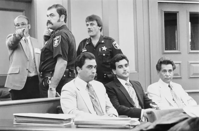 Framed Print : Murder Trial of Lawrence Merlino, Phillip Leonetti and Nicodemo Scarfo Framed Print : Murder Trial of Lawrence Merlino, Phillip Leonetti and Nicodemo Scarfo