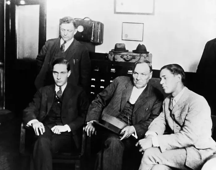 Framed Print : Murders Leopold and Loeb with Clarence Darrow Framed Print : Murders Leopold and Loeb with Clarence Darrow