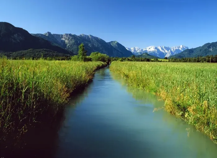 Framed Print : Murnau Moor, Murnauer Moos, in front of the Ester Mountains and the Wetterstein Range, Upper Bavaria, Bavaria, Germany Framed Print : Murnau Moor, Murnauer Moos, in front of the Ester Mountains and the Wetterstein Range, Upper Bavaria, Bavaria, Germany
