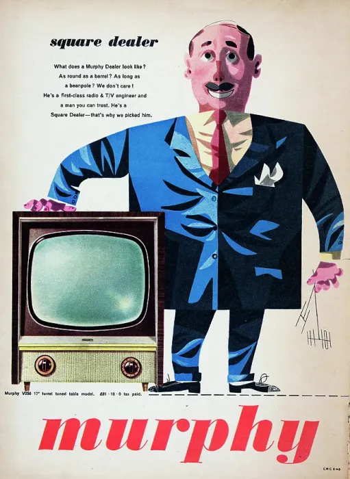 Framed Print : Murphy Television Set Framed Print : Murphy Television Set