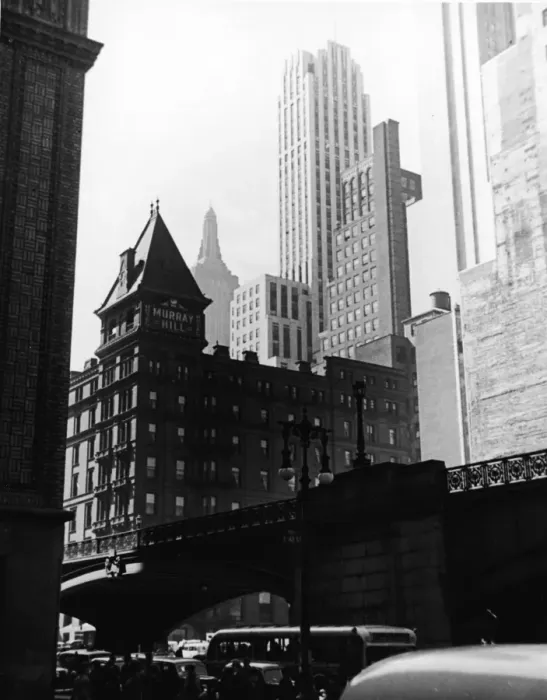 Framed Print : Murray Hill Hotel From 42nd St. & Park Ave Framed Print : Murray Hill Hotel From 42nd St. & Park Ave