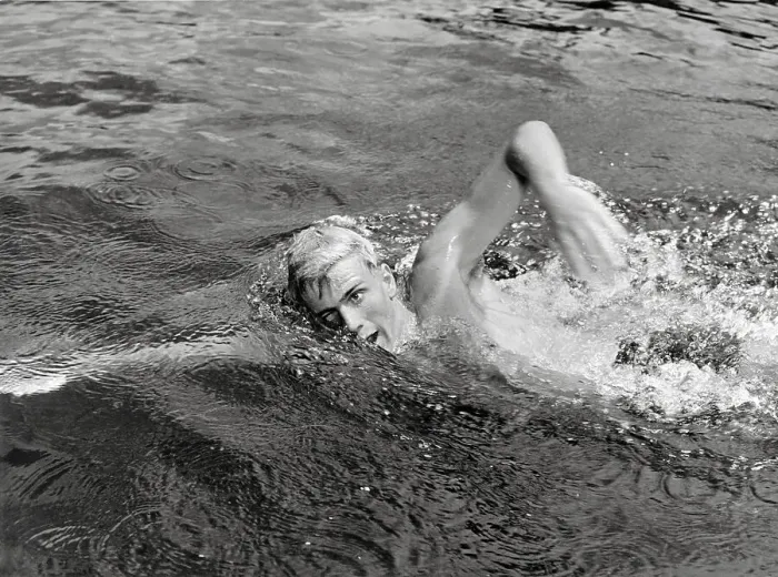 Framed Print : Murray Rose Swimming in Pool Framed Print : Murray Rose Swimming in Pool