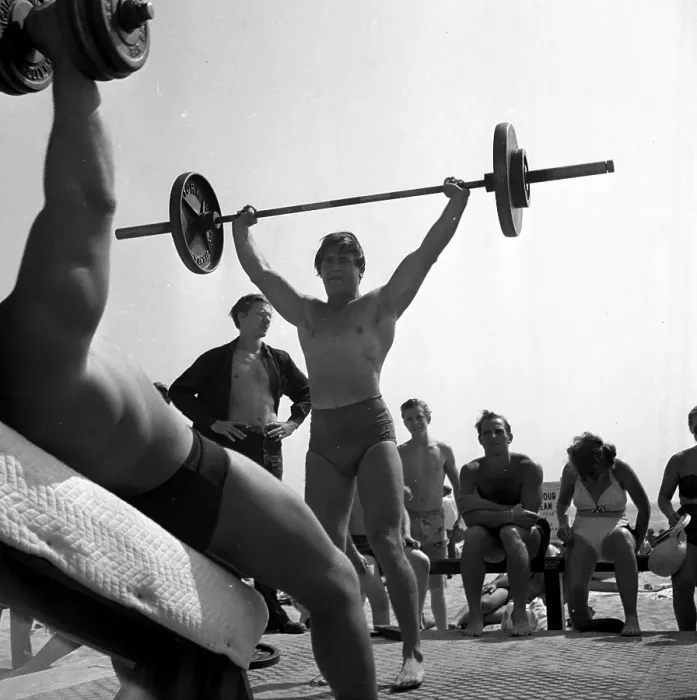 Framed Print : Muscle Beach Santa Monica Framed Print : Muscle Beach Santa Monica