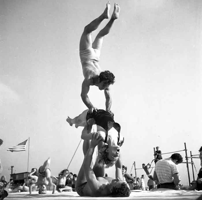 Framed Print : Muscle Beach Santa Monica Framed Print : Muscle Beach Santa Monica
