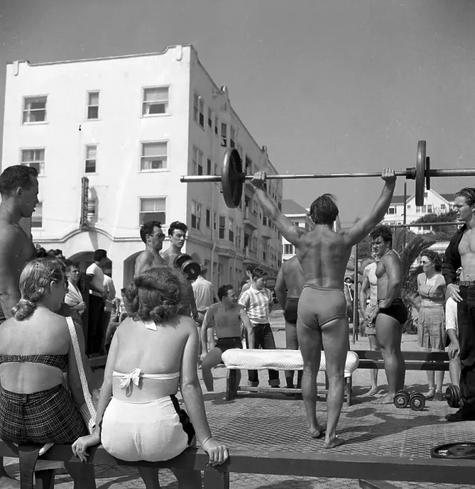 Framed Print : Muscle Beach Santa Monica Framed Print : Muscle Beach Santa Monica