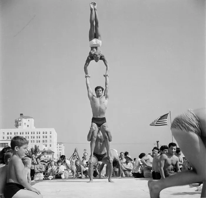 Framed Print : Muscle Beach Santa Monica Framed Print : Muscle Beach Santa Monica