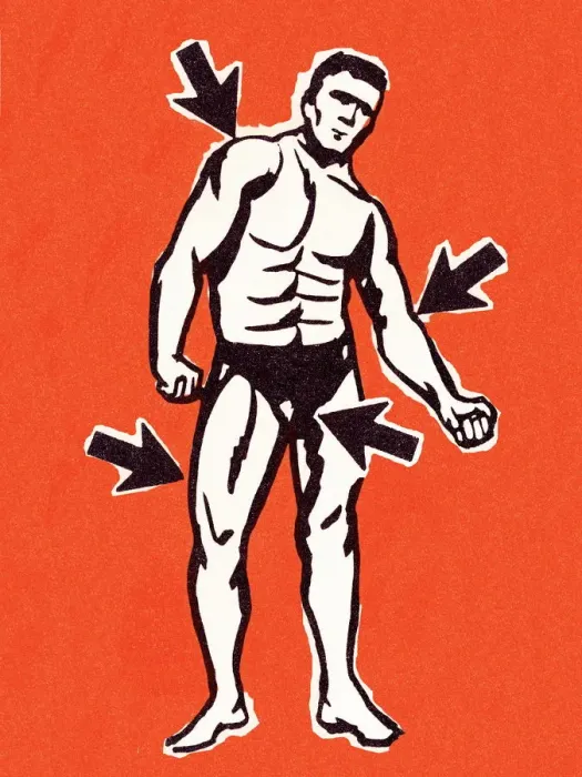 Framed Print : Muscle man Framed Print : Muscle man