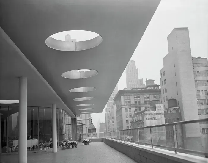 Framed Print : Museum of Modern Art Terrace Framed Print : Museum of Modern Art Terrace