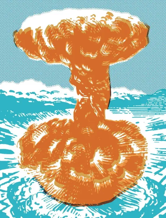 Framed Print : Mushroom cloud Framed Print : Mushroom cloud