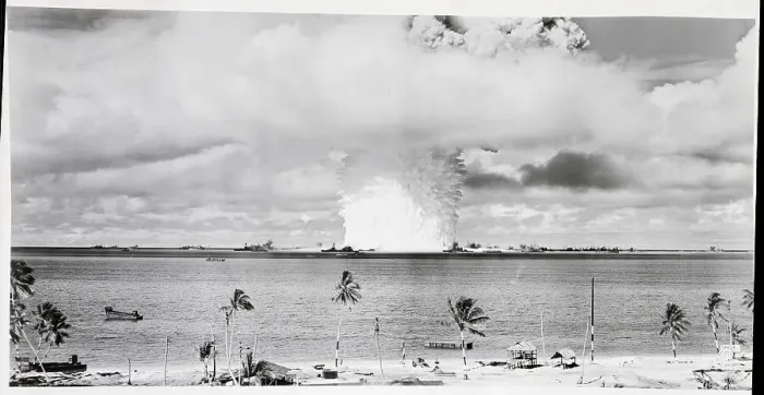 Framed Print : Mushroom Cloud from Atomic Bomb Framed Print : Mushroom Cloud from Atomic Bomb
