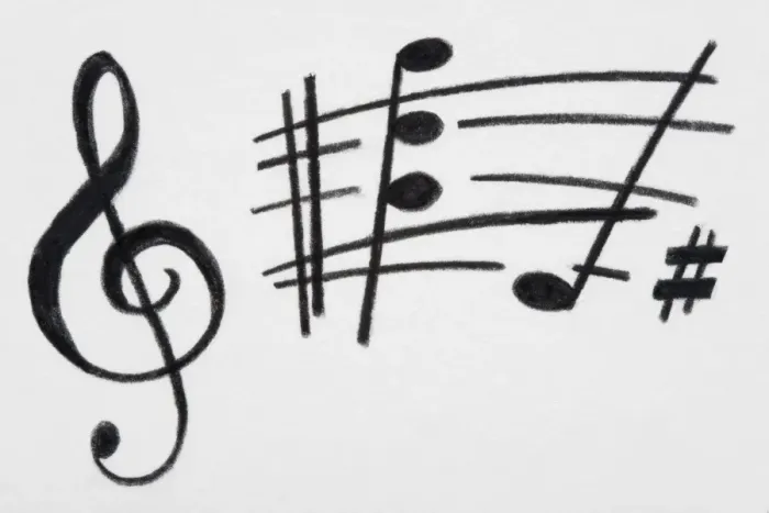 Framed Print : Musical notes Framed Print : Musical notes