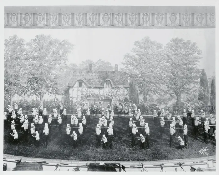 Framed Print : Musical Stage Production