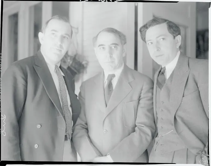 Framed Print : Musically Talented Bakaleinikoff Brothers Posing together Framed Print : Musically Talented Bakaleinikoff Brothers Posing together