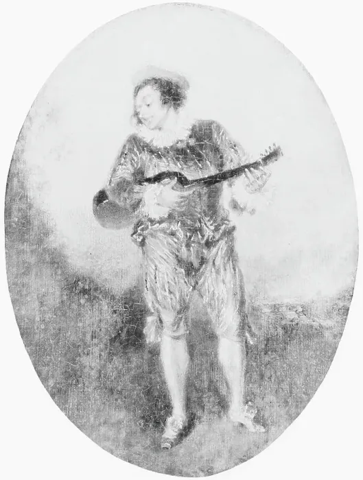 Framed Print : The Musician by Jean Antoine Watteau Framed Print : The Musician by Jean Antoine Watteau