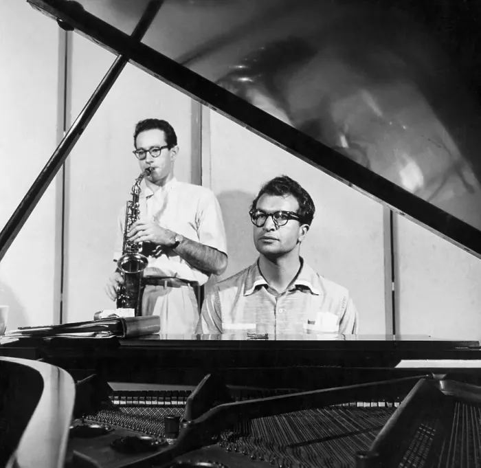Framed Print : Musicians Dave Brubeck and Paul Desmond Framed Print : Musicians Dave Brubeck and Paul Desmond