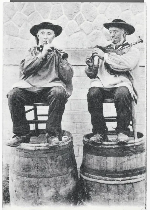 Framed Print : Musicians Playing atop Barrels Framed Print : Musicians Playing atop Barrels