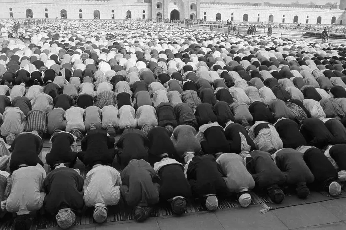 Framed Print : Muslims Praying Framed Print : Muslims Praying