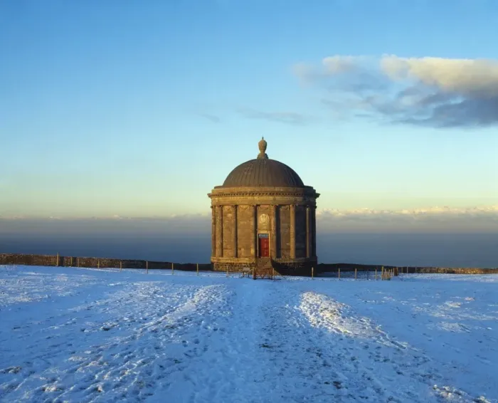 Framed Print : Mussenden Temple, Downhill, Co Derry, Ireland Framed Print : Mussenden Temple, Downhill, Co Derry, Ireland