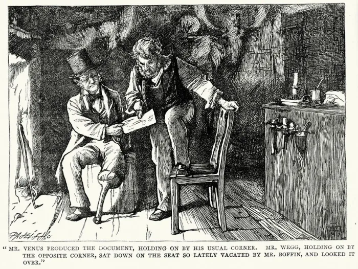 Framed Print : Our Mutual Friend by Charles Dickens Framed Print : Our Mutual Friend by Charles Dickens