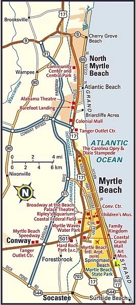 Myrtle Beach, South Carolina area