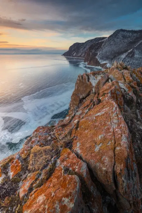 Framed Print : Mys Khoboy cape of Baikal lake Framed Print : Mys Khoboy cape of Baikal lake