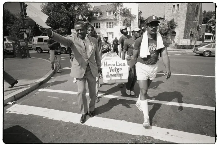 Framed Print : NAACP Marchers Carrying Casket Framed Print : NAACP Marchers Carrying Casket