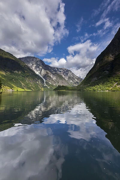 Naeroeyfjord, Aurland, Sogn og Fjordane, Norway