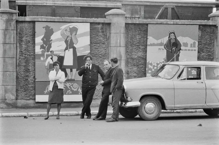 Framed Print : Nakhodka Taxi Drivers Framed Print : Nakhodka Taxi Drivers