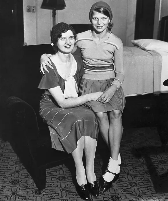 Framed Print : Nan Britton and Daughter Elizabeth Ann Framed Print : Nan Britton and Daughter Elizabeth Ann