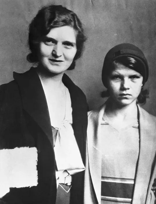 Framed Print : Nan Britton and Daughter Elizabeth Ann Framed Print : Nan Britton and Daughter Elizabeth Ann