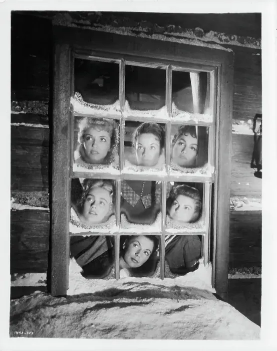 Framed Print : Nancy Kilgas And Betty Carr In Seven Brides For Seven Brothers