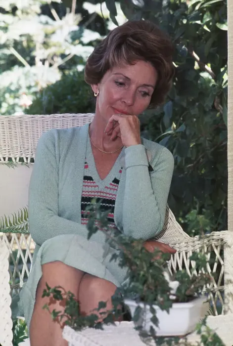 Framed Print : Nancy Reagan At Home