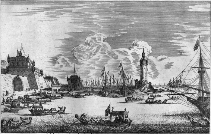 Framed Print : Naples Harbour Framed Print : Naples Harbour