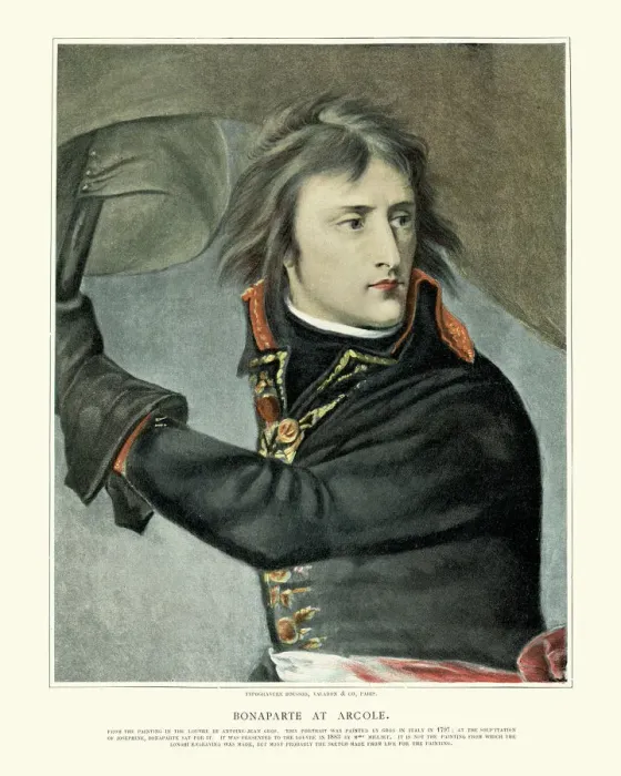 Framed Print : Napoleon Bonaparte at the Battle of Arcole Framed Print : Napoleon Bonaparte at the Battle of Arcole