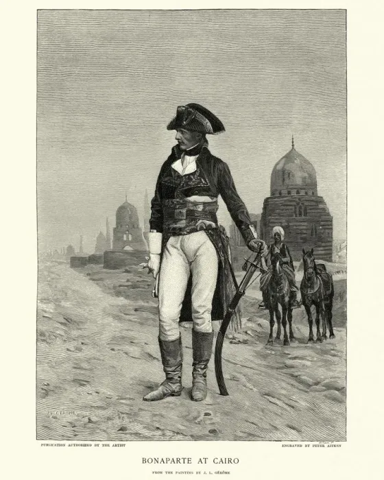 Framed Print : Napoleon Bonaparte in Cairo, Egypt Framed Print : Napoleon Bonaparte in Cairo, Egypt