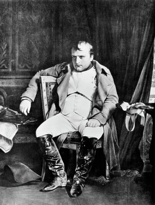 Framed Print : Napoleon at Fontainebleau by Paul de la Roche Framed Print : Napoleon at Fontainebleau by Paul de la Roche