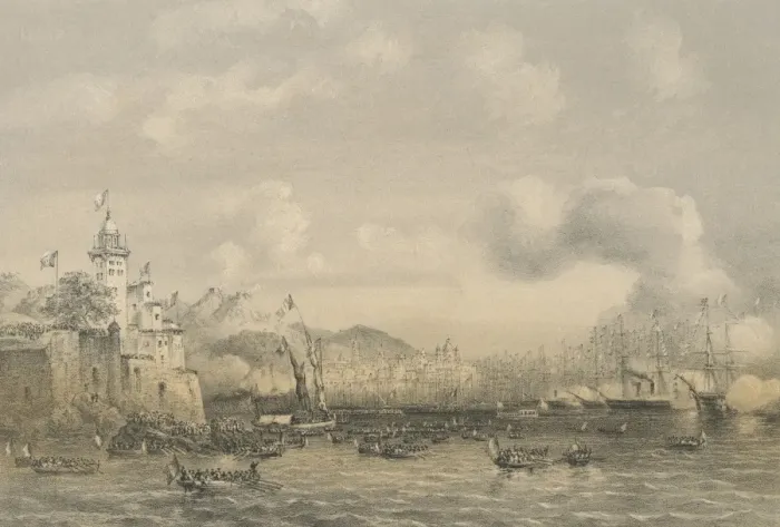 Framed Print : Napoleon III In Genoa